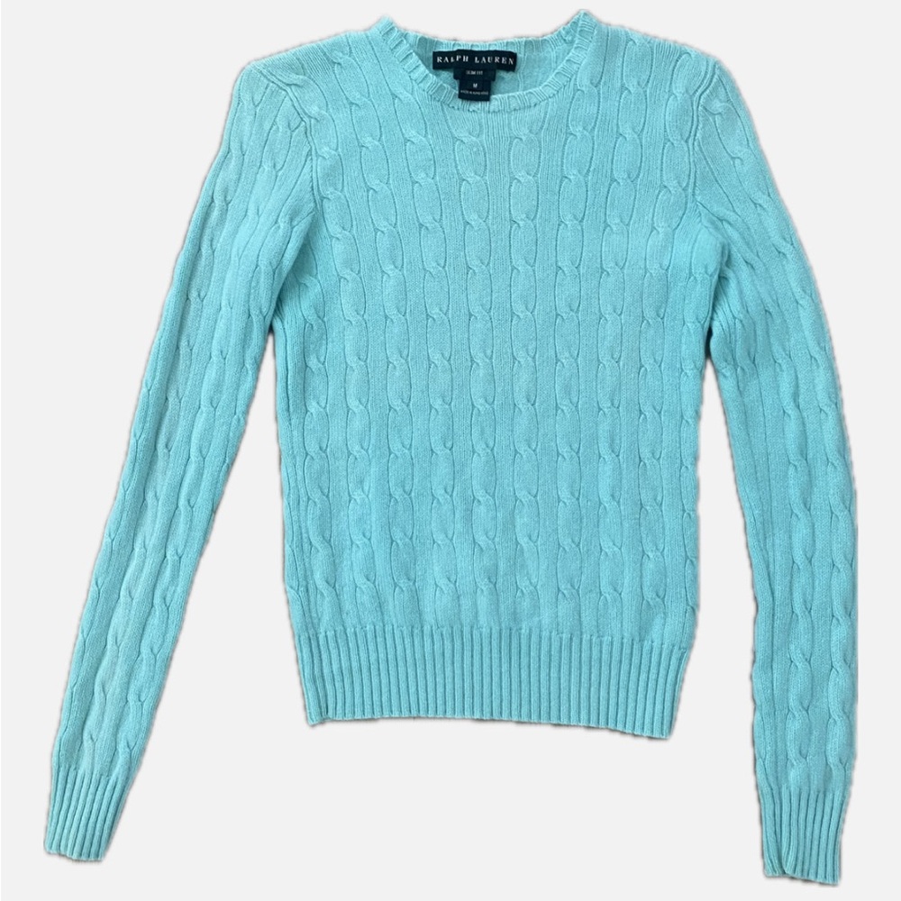 Ralph Lauren Cable-Knit Cashmere Sweater